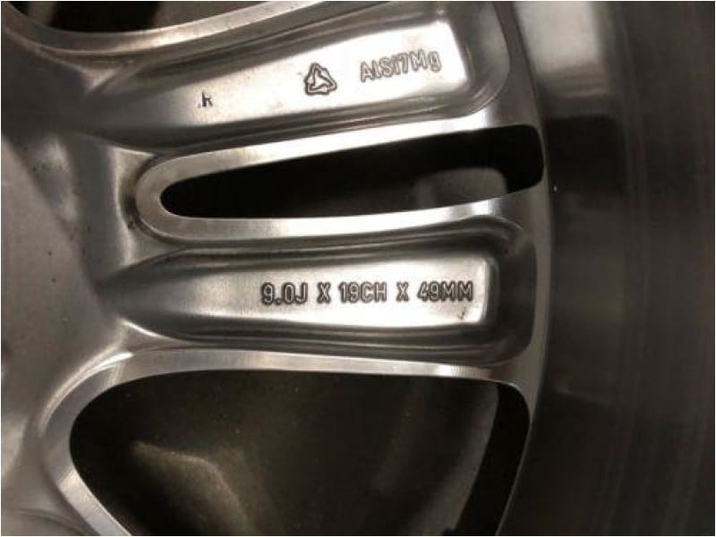 Jaguar XJ 19" Toba Polished Alloy wheel Front 9J C2D38658 idea spare/replacement jaguar