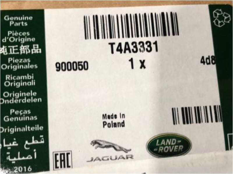 Genuine Jaguar F Pace Air Con Control Panel LHD T4A3331 HK8318C858NE Jaguar