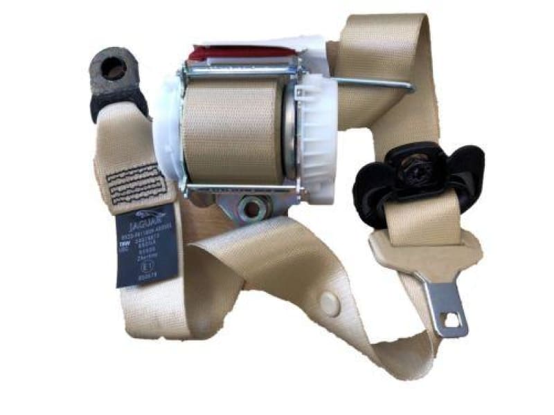 Jaguar XF X250 Seat Belt Champagne LH Front C2Z20430SEL AM9X23F611B09AD0SEL Jaguar