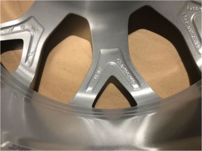 Genuine Jaguar F Type 19" Centrifuge alloy only Silver Finish T2R4749 Range Rover