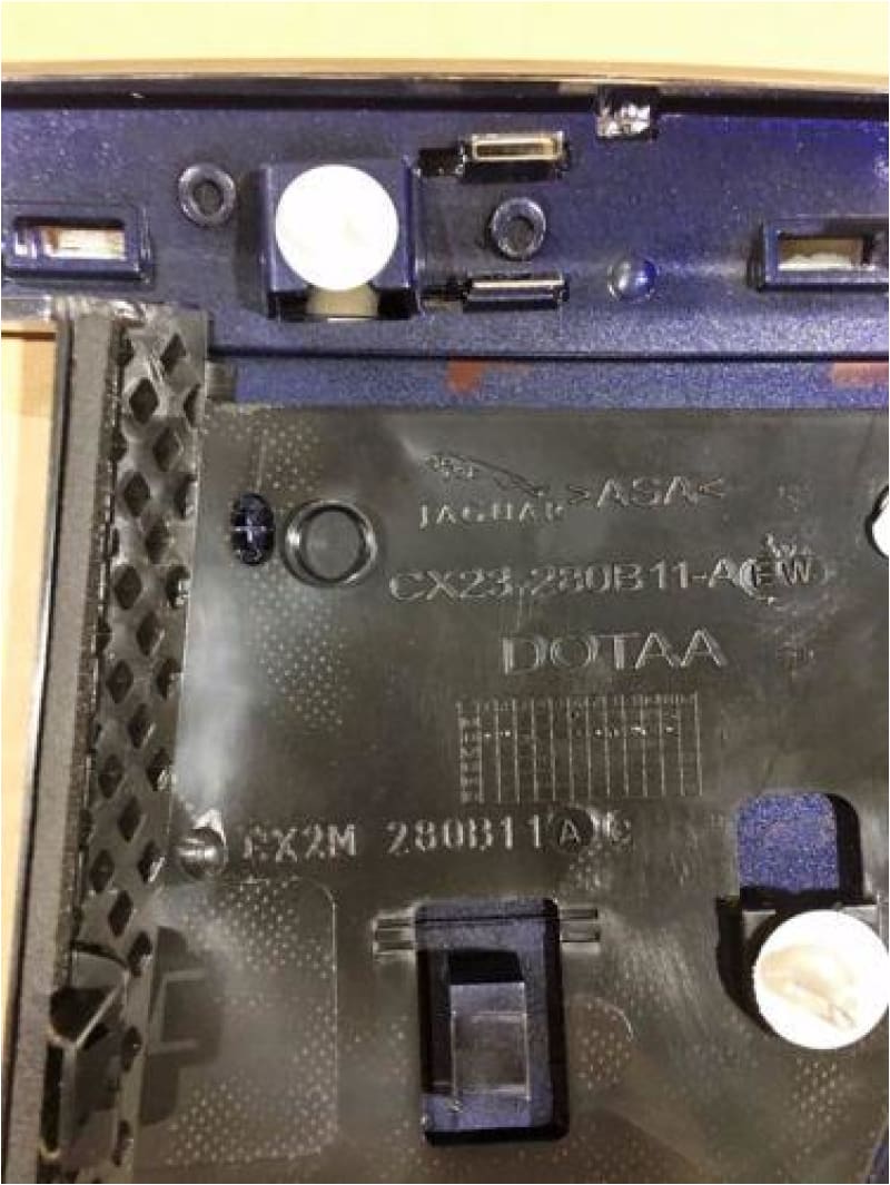 Jaguar XF side Vent Finisher Left side 2Z16272 CX23280B11 various colours avail Jaguar