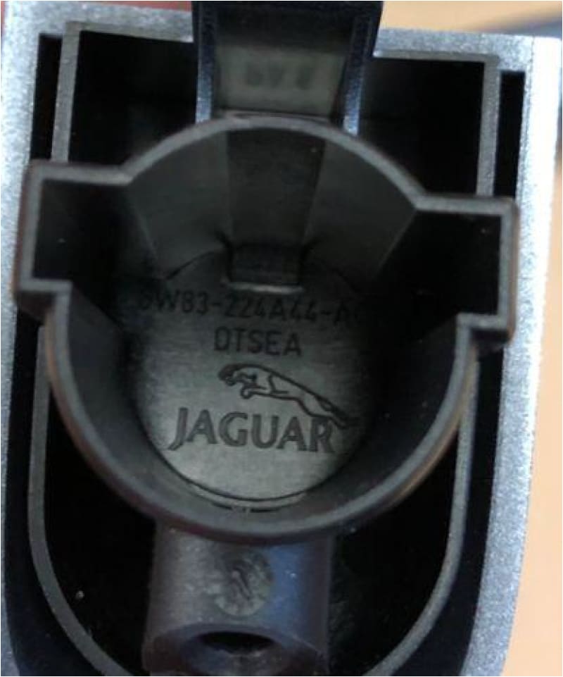 Genuine Jaguar XF Door Handle 2009 to 2015 pair Silver C2Z3509XXX 8X2322400ABW Jaguar