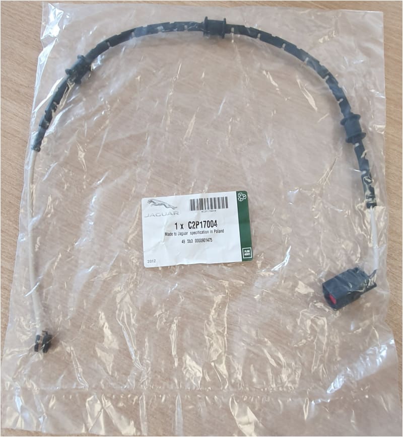 Genuine Jaguar XF Brake Pad Wear Sensor Front 2009-2015 C2P17004 8W832L507AC Jaguar OEM