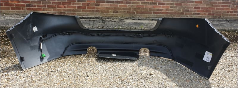 Genuine Jaguar XF Rear Bumper Blue 2016> on T2H420 Jaguar