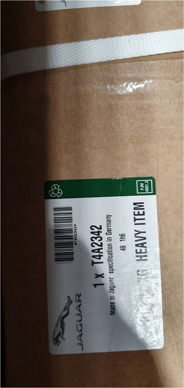 Genuine Jaguar F Pace Brake Discs. 17" & 18" Caliper 325mm Front LR125902 Jaguar