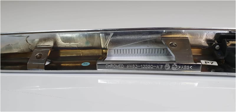 Jaguar XK Boot Finisher Chrome C2P10786 6W8313550 Norfolk Prestige Car Parts UK Ltd