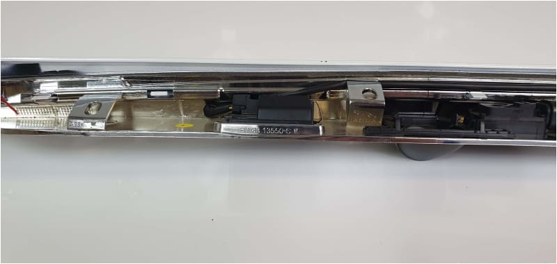 Jaguar XK Boot Finisher White Chrome C2P21116 BW8313550 Norfolk Prestige Car Parts UK Ltd