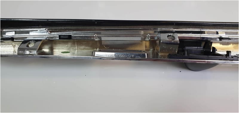 Jaguar XK Boot Finisher Black Chrome C2P21116 BW8313550 Norfolk Prestige Car Parts UK Ltd