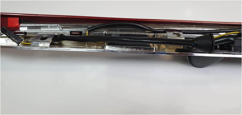 Jaguar XK Boot Finisher Red Chrome C2P21116 BW8313550 Norfolk Prestige Car Parts UK Ltd