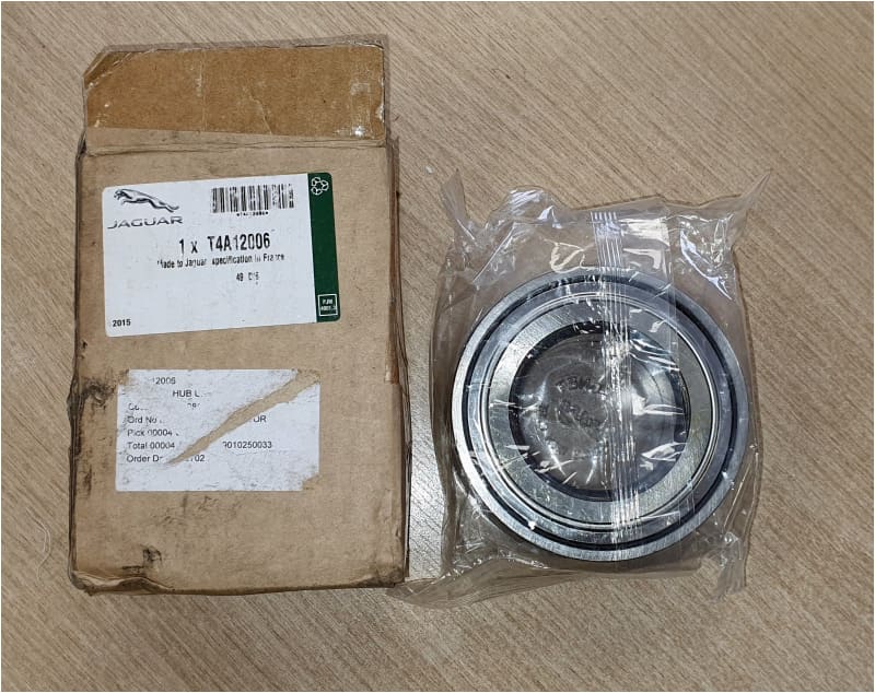 Genuine Jaguar Rear Wheel Bearing XJ XF XE F Pace E Pace T2H40589 BJ321215CA Jaguar OEM