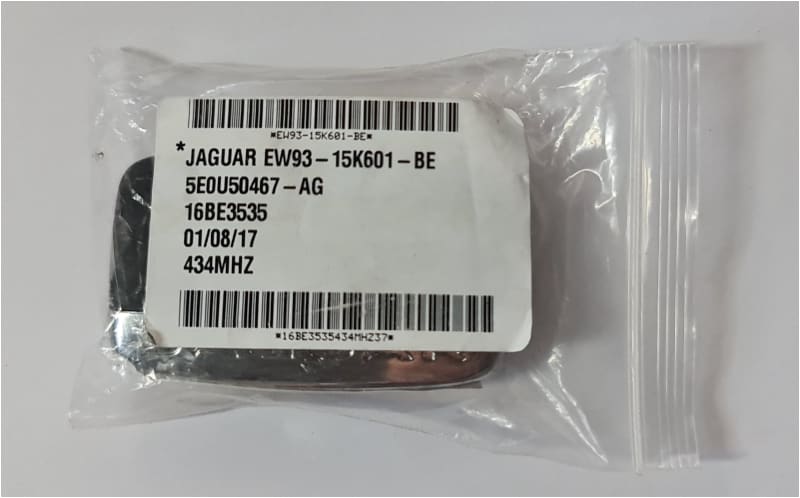 Genuine Jaguar XE Key Fob Transmitter 2015>on C2D51458 433mhz EW9315K632BE Jaguar