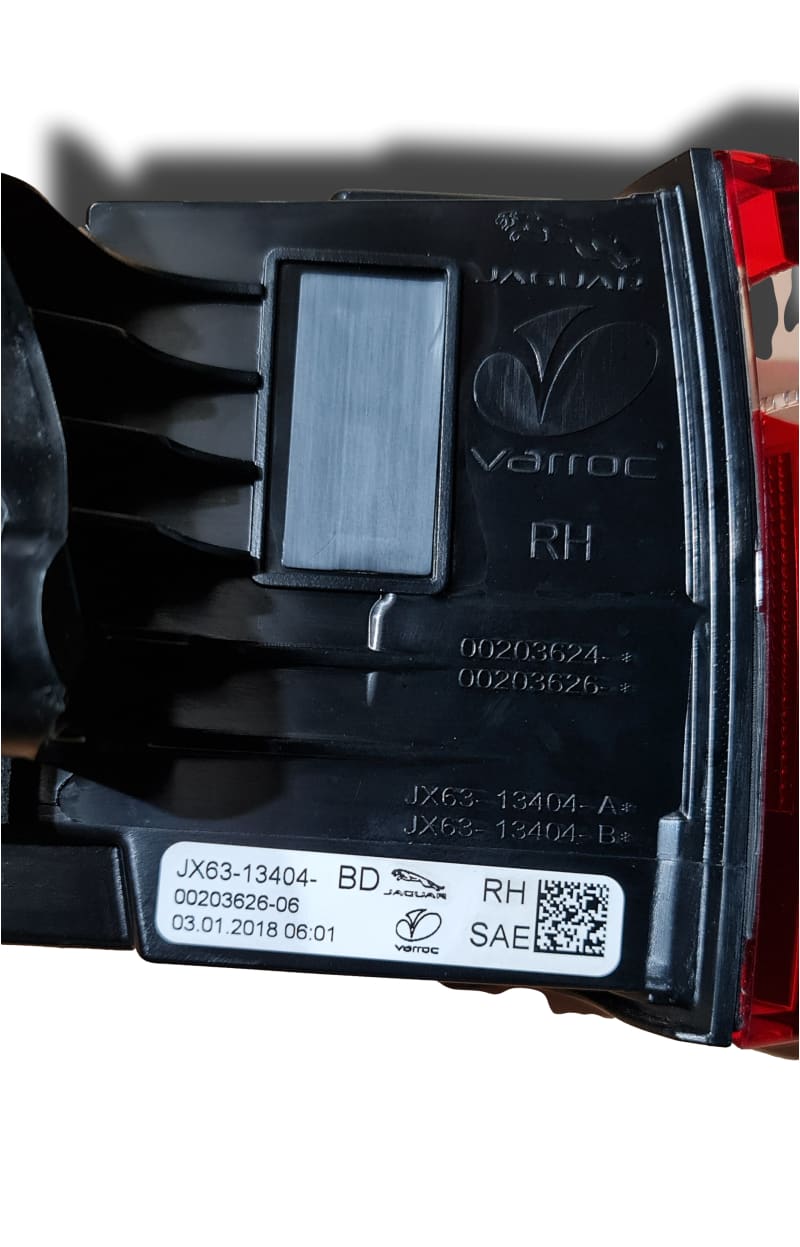 Jaguar XF Sportbrake Rear Light USA Spec Right Side 2016> T2H37940 JX6313404BD Jaguar