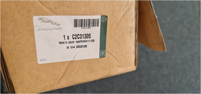 Jaguar XJ Chrome Boot Trim Finisher 2003-09 C2C313058 2W9313550AJ Norfolk Prestige Car Parts UK Ltd