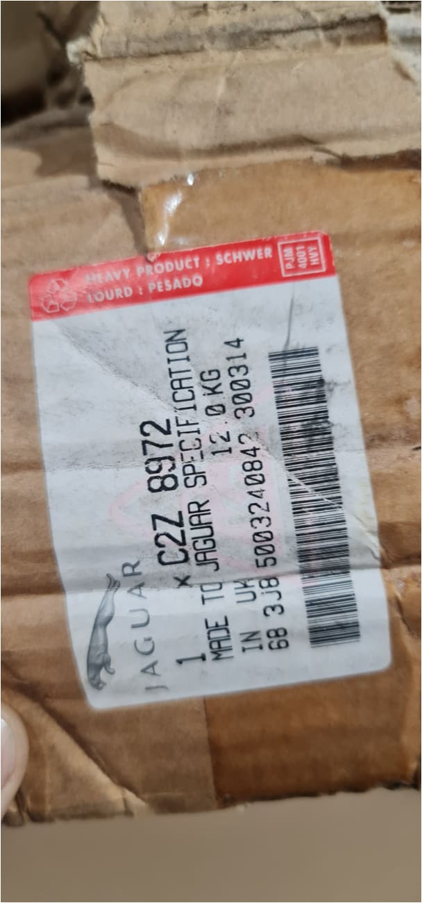 Genuine Jaguar XF PropShaft 4.2 2009-15 C2Z8972 2R834K145EG Jaguar Land Rover