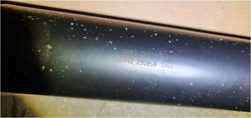 Genuine Jaguar XF PropShaft 4.2 2009-15 C2Z8972 2R834K145EG Jaguar Land Rover