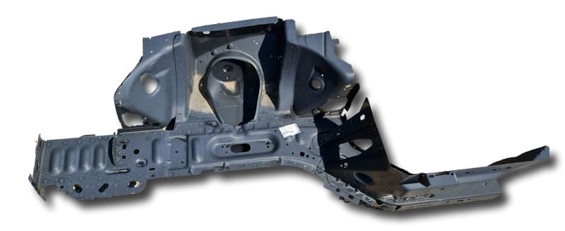 Genuine Jaguar XF Crushtube Valance panel LH Front AWD 2009-15 C2Z24481 Jaguar Land Rover