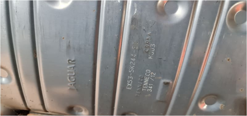 Genuine Jaguar F Type Non-Active Silencer Exhaust 3.0 T2R14179 EX535K244BE Jaguar