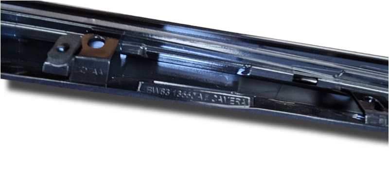 Jaguar XK Boot Trunk Finisher Black C2P20432 BW8313550 Jaguar
