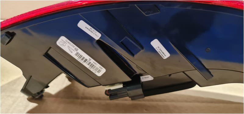 Genuine Jaguar XF Rear Light Cluster Right Side USA Spec T2H48699 GX6313404DA Jaguar