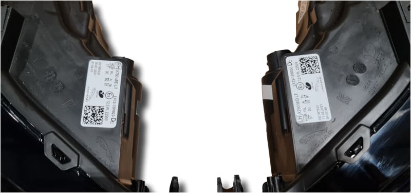 Jaguar XE Headlight Premium LED MY20 Pair T4N25559 T4N25553 Jaguar
