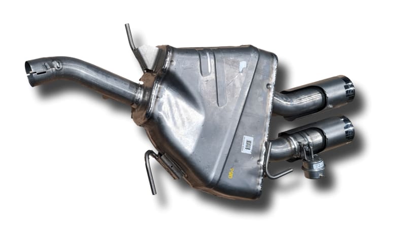 Genuine Jaguar F Type SVR Exhaust Muffler Active Left Side T2R21026 HX5M5K243B Jaguar OEM