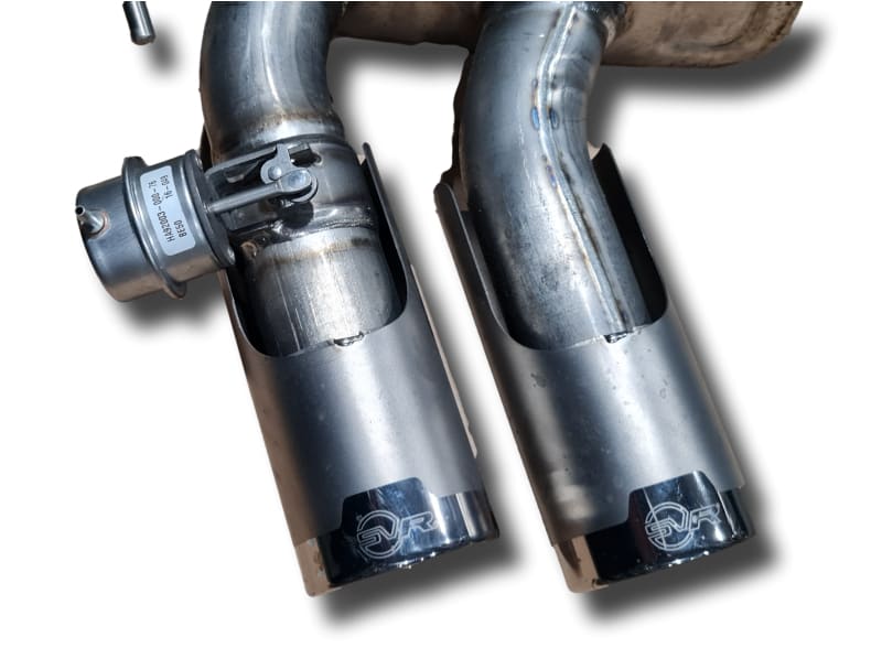 Genuine Jaguar F Type SVR Exhaust Muffler Active Left Side T2R21026 HX5M5K243B Jaguar OEM