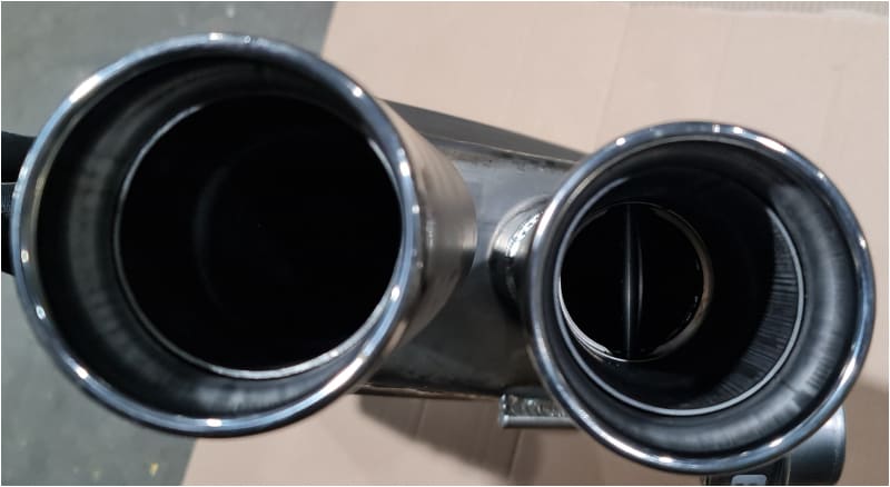 Genuine Jaguar F Type SVR Exhaust Muffler Active Left Side T2R21026 HX5M5K243B Jaguar OEM