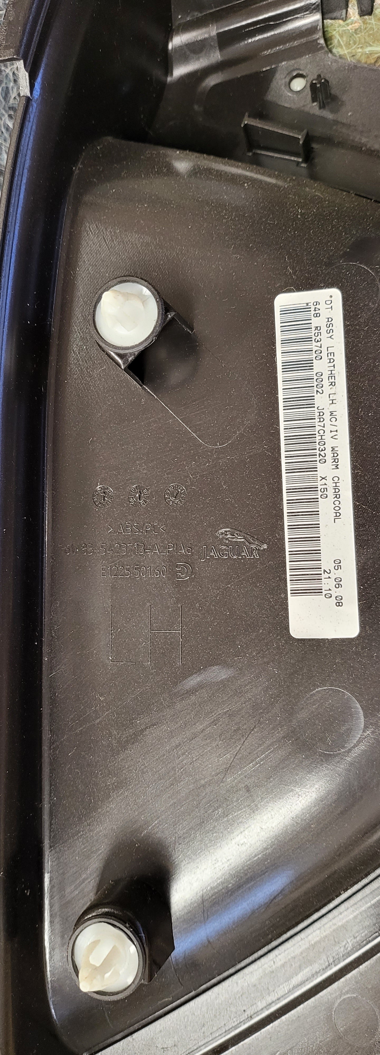 Jaguar XK Door Card Casing Left Side 2006-14 C2P12305LEG 6W8323713A Jaguar