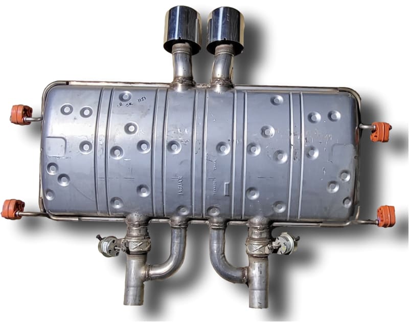 Genuine Jaguar F Type Active tailpipe silencer exhaust 3.0 T2R47475 EX535K244A Jaguar Land Rover