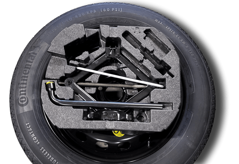 Jaguar I Pace Space Saver Spare Wheel Jack Kit T4K9227 J9D31400Ab