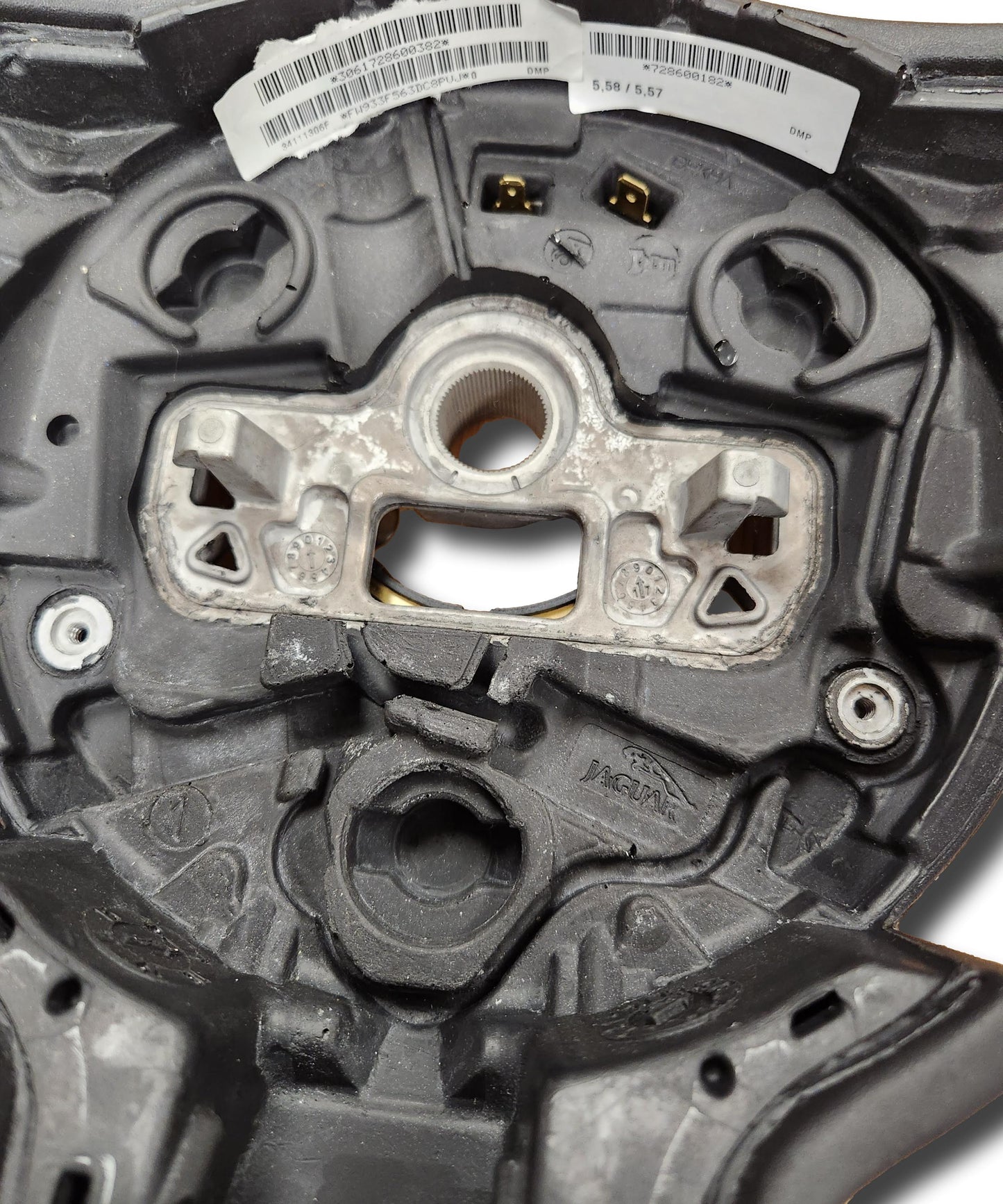 Jaguar Xj Leather Steering Wheel Ebony Heated 2010-19 C2D36140Pvj Wheels