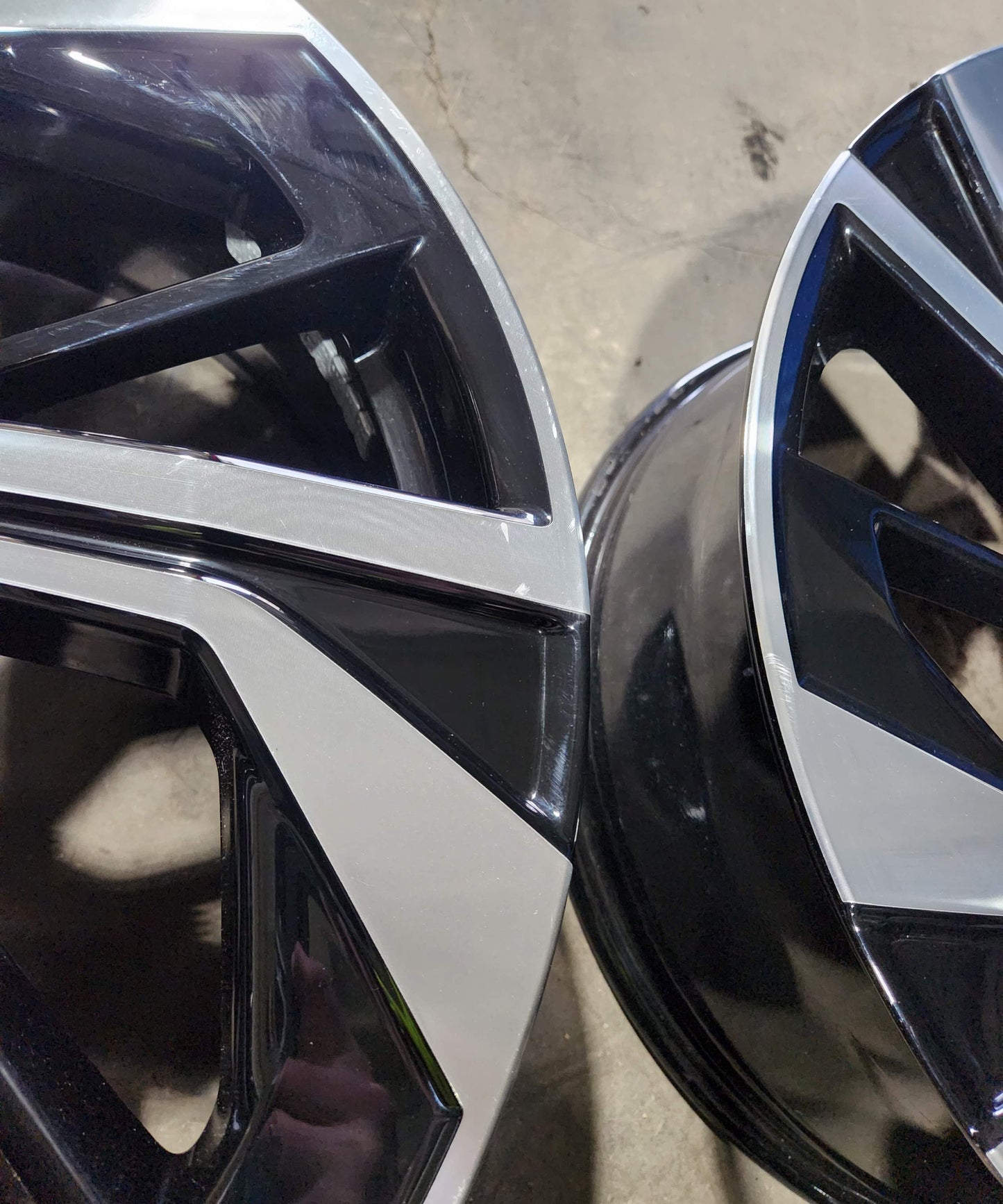 Nissan Qashqai 20’’ Alloy Wheels Diamond Cut And Gloss Black Set Of 4 6Ua6A