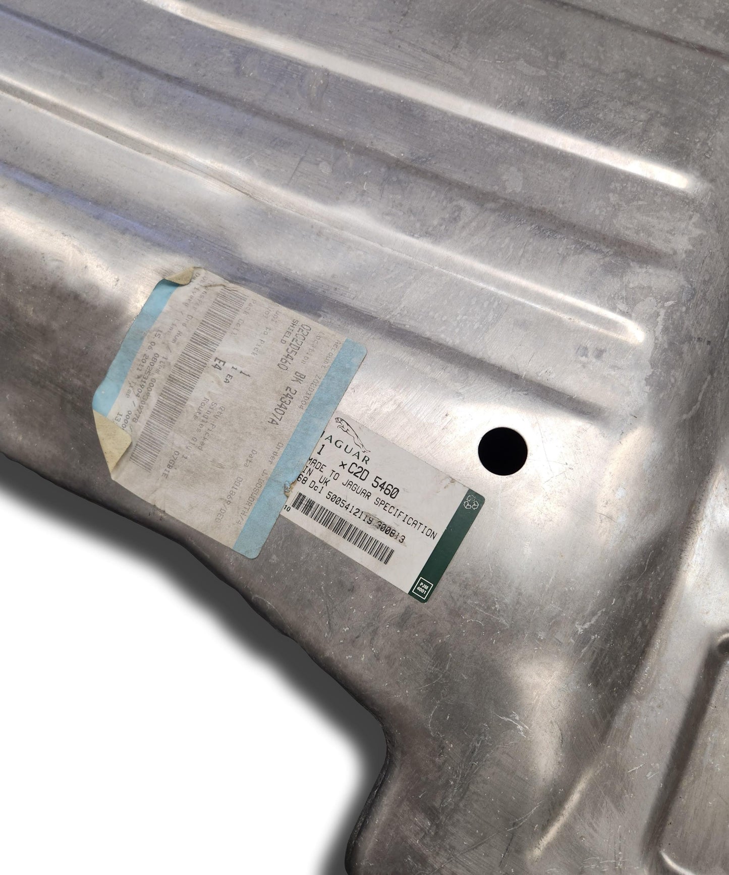 Jaguar Xj Undertray Left Rear Aw93133B45Ad / C2D5460