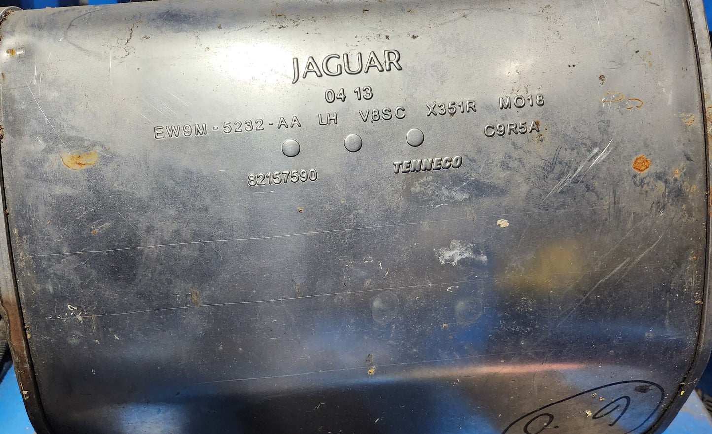 Jaguar Xj Exhaust Active Left Hand 3.0 / 5.0 C2D32169 Ew9M5232Aa