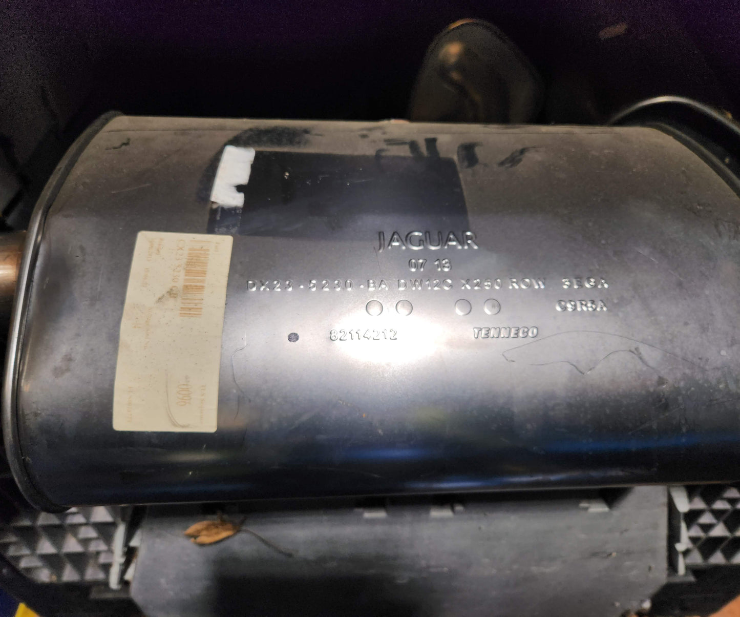 Jaguar Xf Exhaust Silencer With Dpf Eu4 2.2 Diesel Rh C2Z24647 Dx235230Ba / Cx235230Cb (#31012023)
