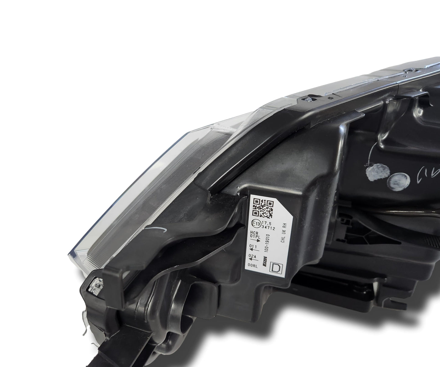 Nissan Qashqai Headlight Halogen Right Side Uk 26010Hv50B 100-19010 J11 2016-20