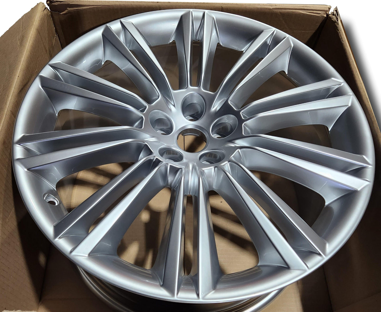Jaguar Xj 20’’ Kasuga Silver Set Of Alloy Wheels C2D4246 C2D4245 179679