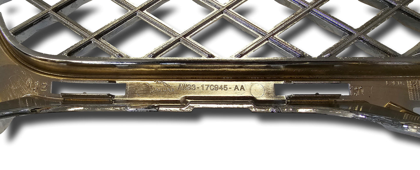 Jaguar Xj Front Lower Grille Chrome 2010-19 C2D3580 Aw9317C945Aa Bumper Part