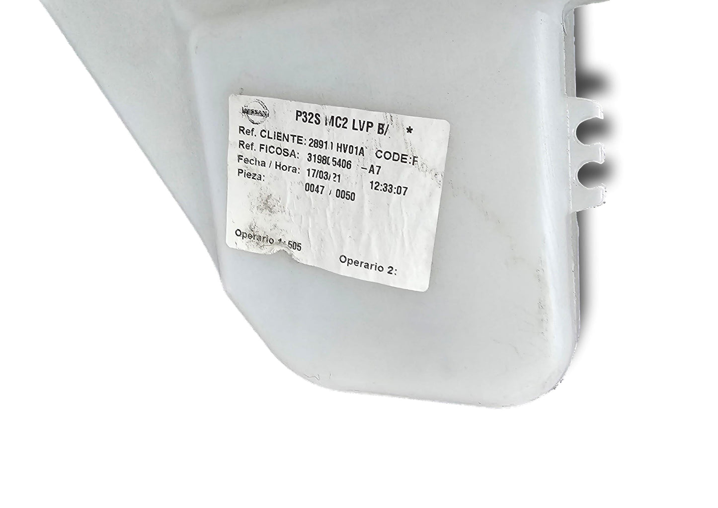 Nissan Qashqai Windscreen Washer Bottle 28910Hv01A J11 2016-20