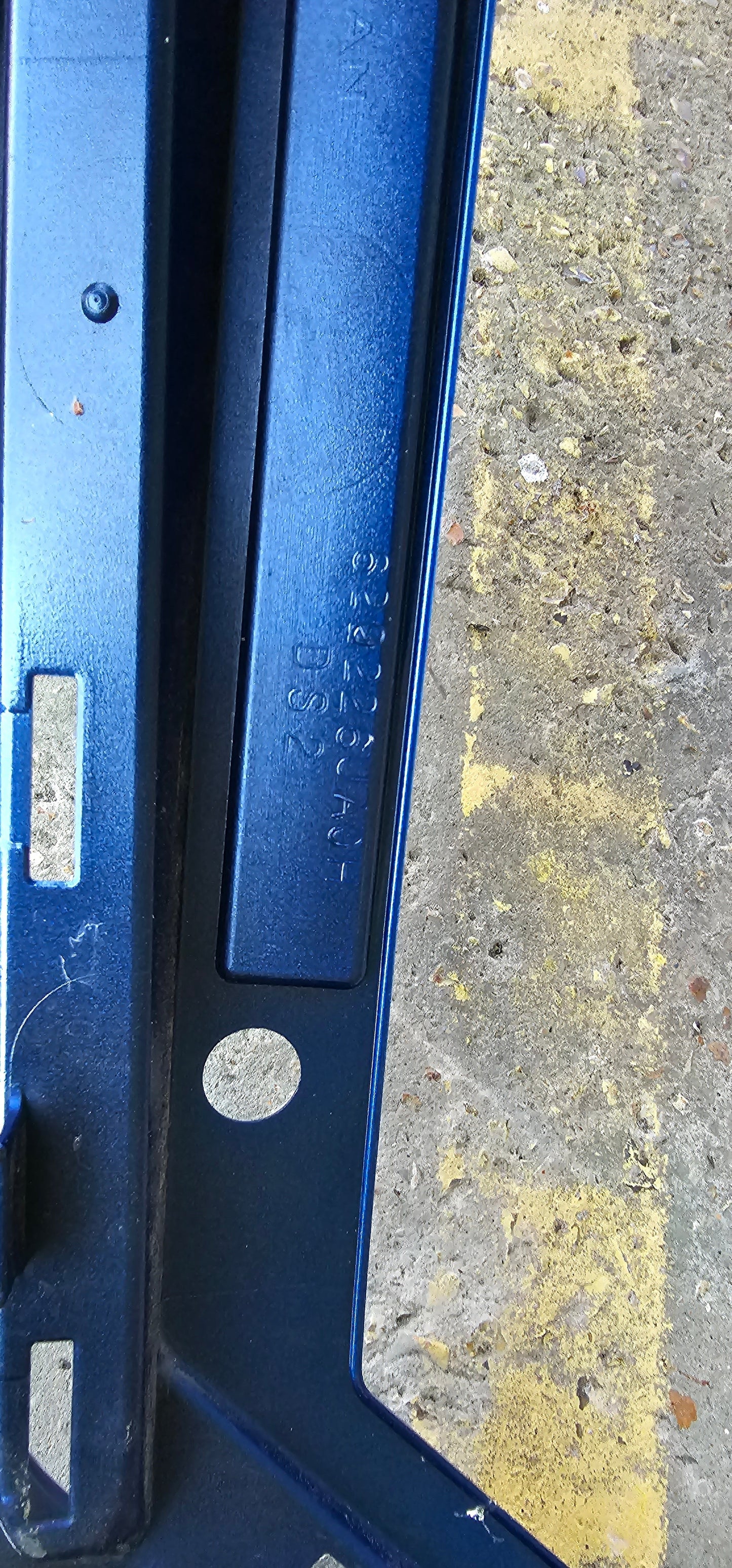 Nissan Qashqai Front Bumper Skin Blue J12 2020>