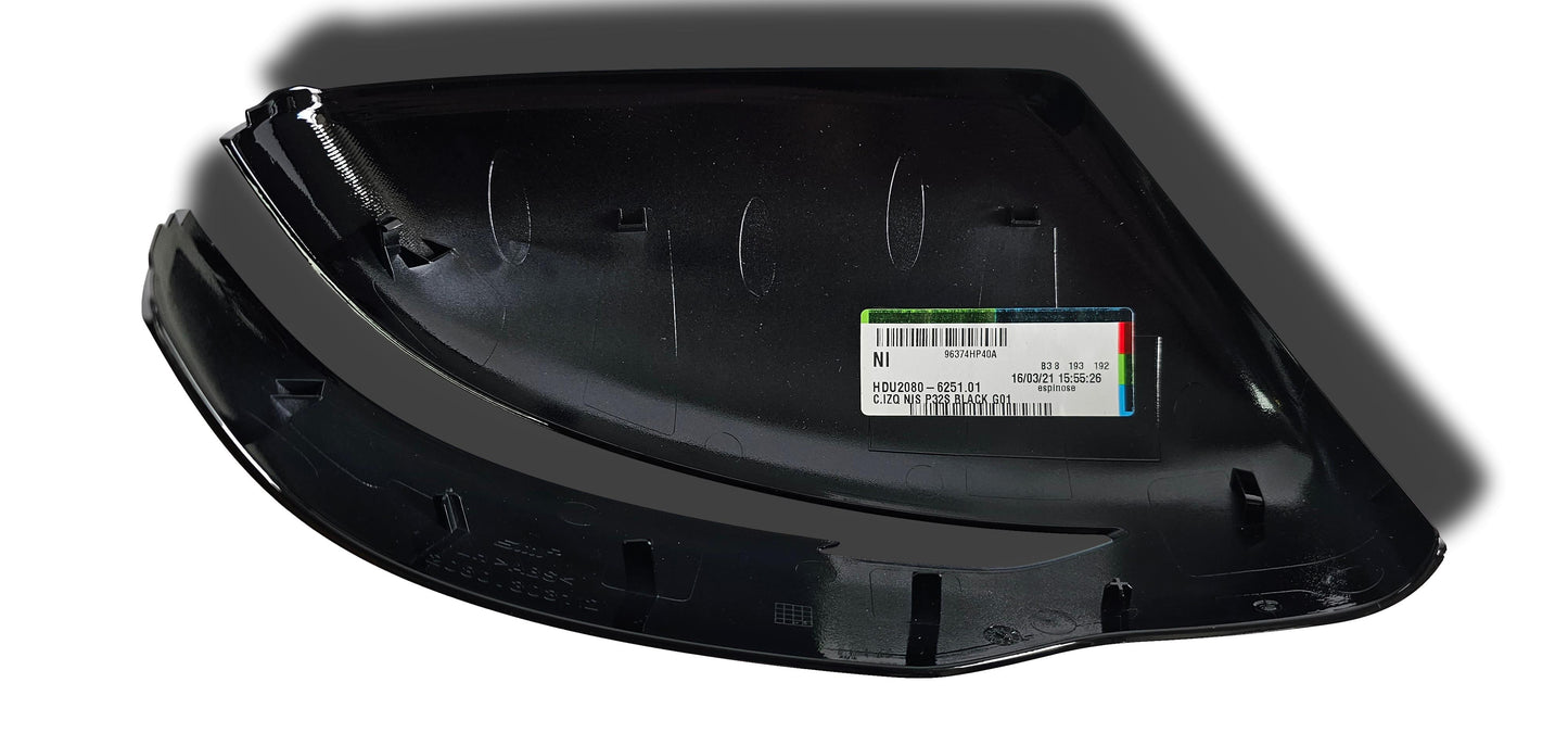 New Nissan Qashqai Door Mirror Cover Left Side Black 96374Hp40A 2016-20