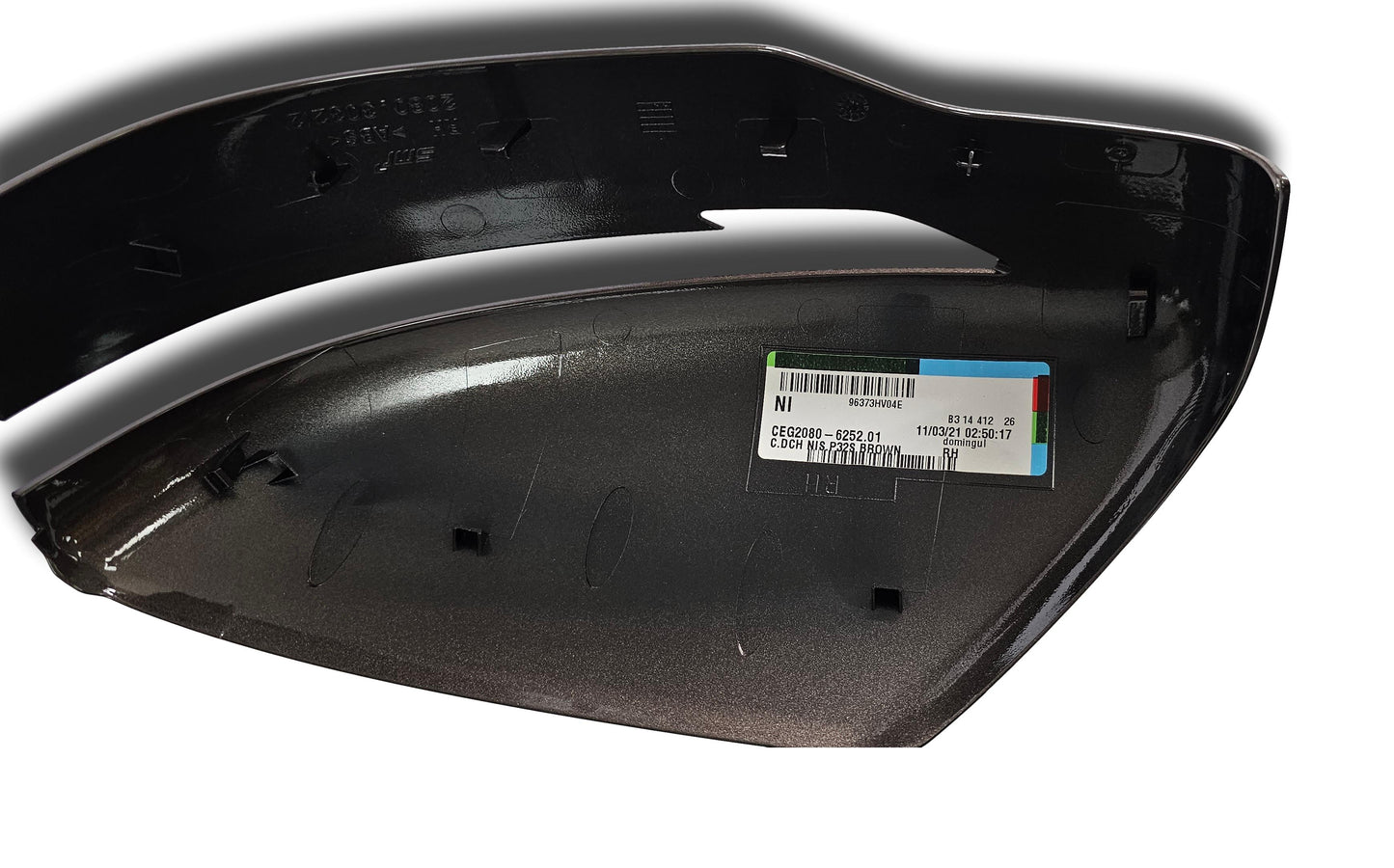 New Nissan Qashqai Door Mirror Cover Right Side Brown 96373Hv04E 2016-20