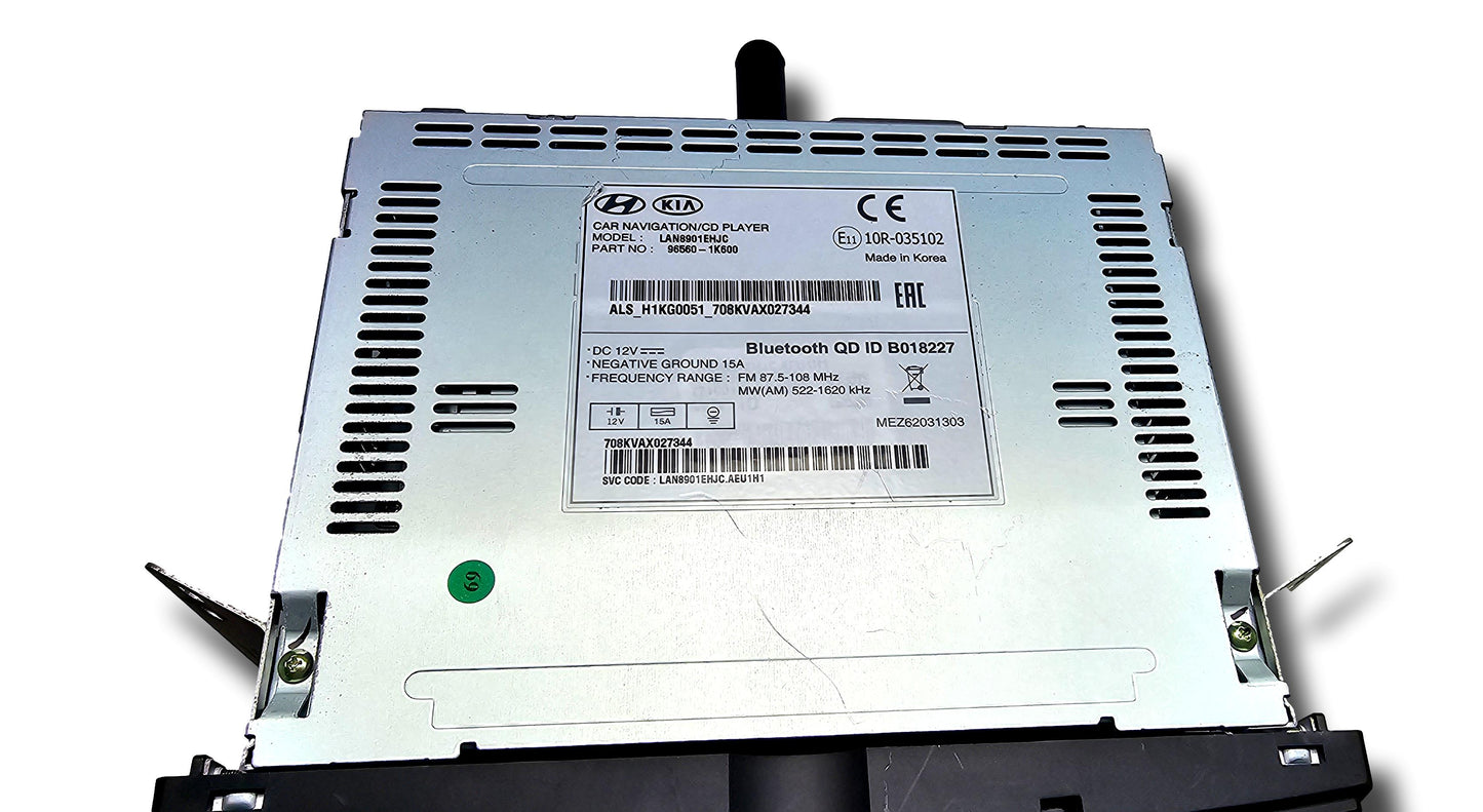 Hyundai Sat Nav Unit Head Unit 96560 1K600