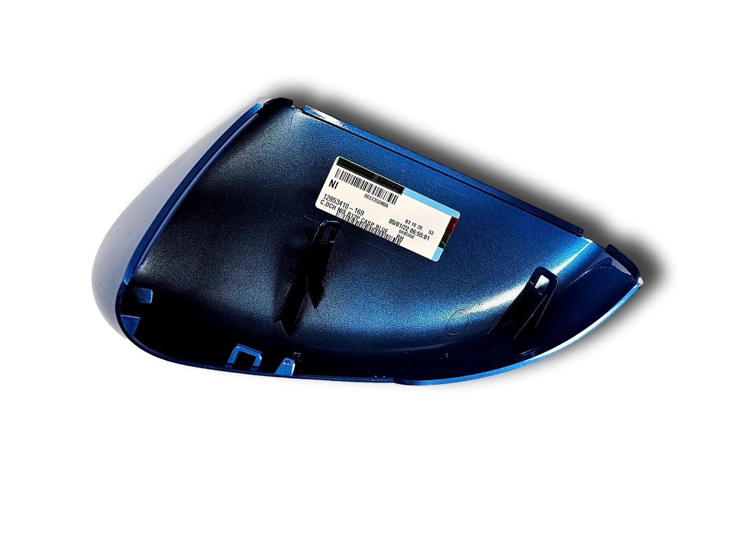Genuine Nissan Leaf Door Mirror Cover Caspian Blue Right Hand 2018-On 963735Sn0A (#24012024)