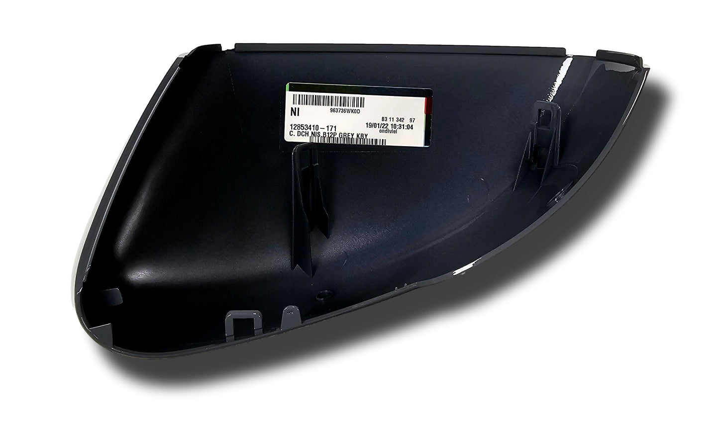 Genuine Nissan Leaf Door Mirror Cover Grey Right Hand 2018-On 963736Wk0D (#24012024)