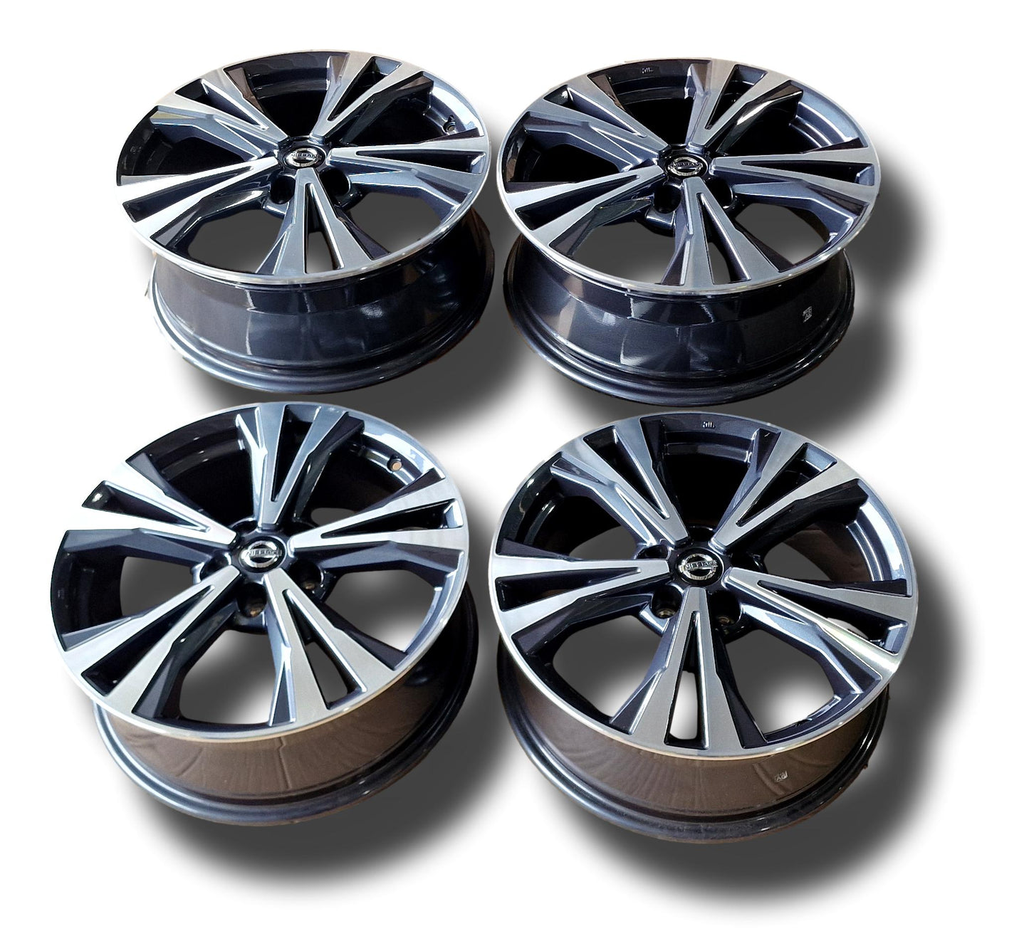 New Nissan Qashqai 18’’ Alloy Wheel Diamond Cut And Grey D0300Hv03A 2018-20 Wheels
