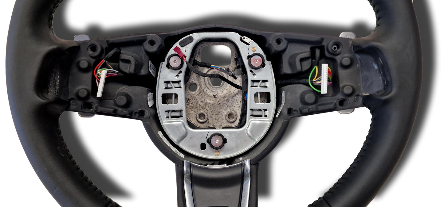 Jaguar Xe Steering Wheel Sport Leather Heated Paddle Shift (#14062024) Vehicle Parts & Accessories