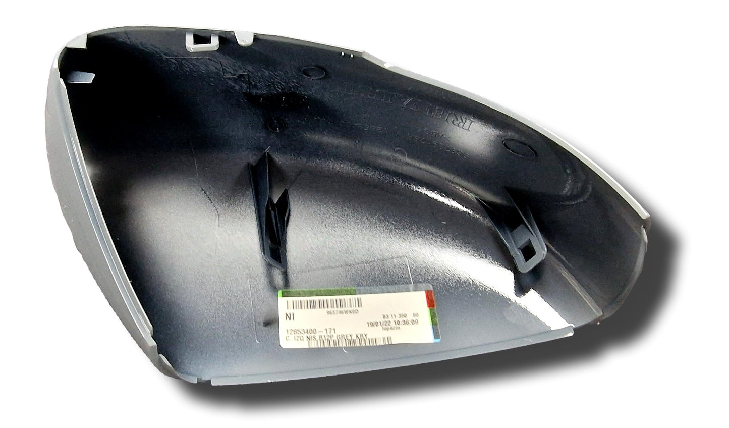 Genuine Nissan Leaf Door Mirror Cover Grey Left Hand 2018-On 963746Wk0D (#24012024)
