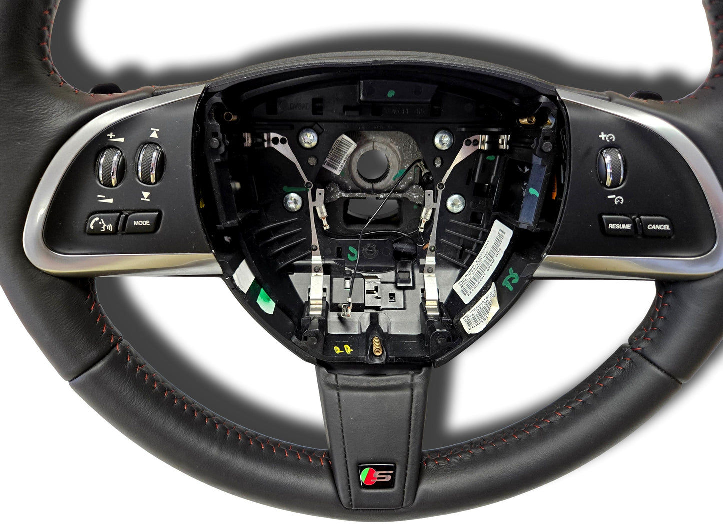 Jaguar Xf Sports Steering Heated Red Stitching C2Z27223Cht 2009-15 Vehicle Parts & Accessories Car