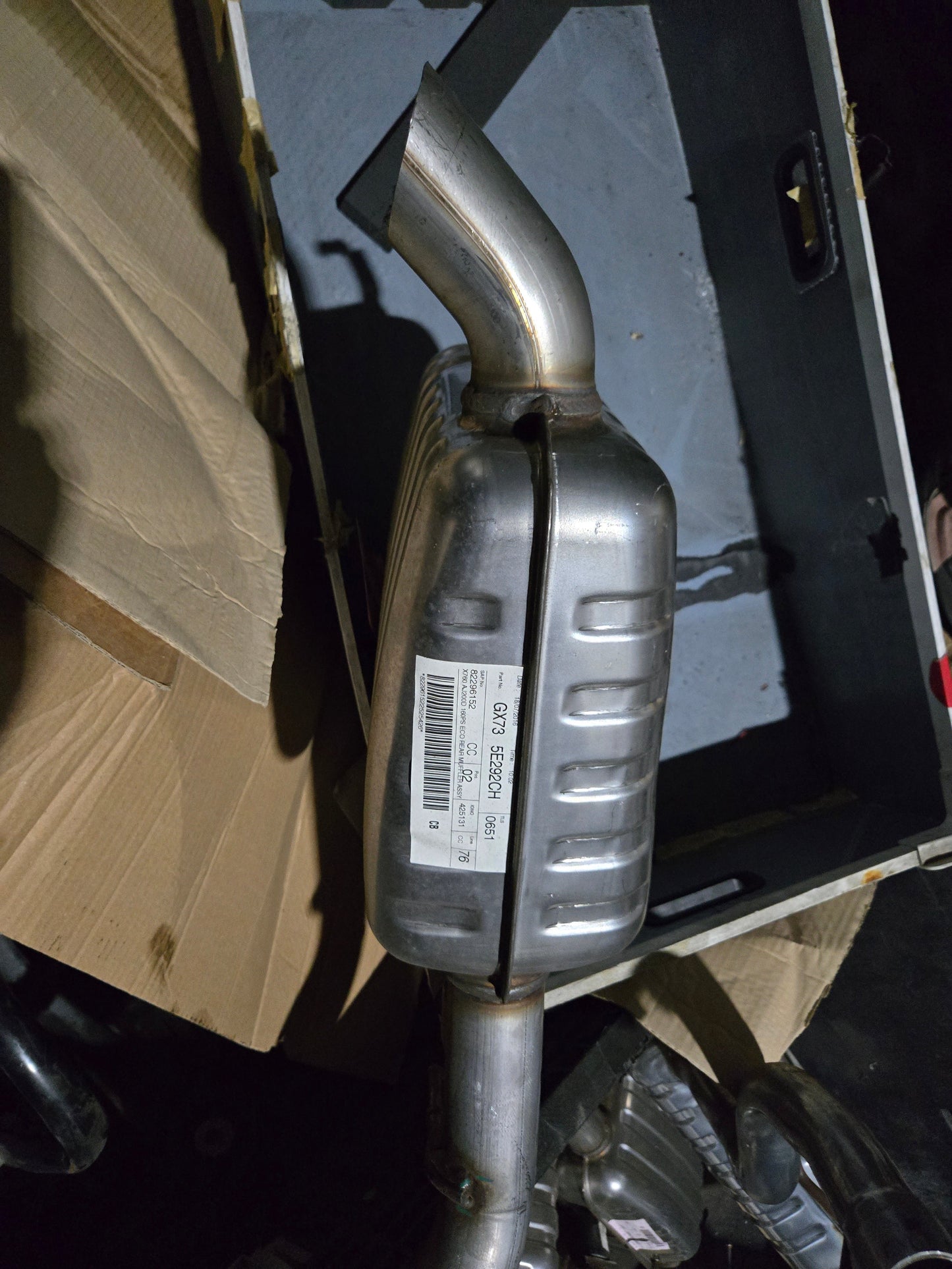 Jaguar Xe Exhaust Pipe And Silencer 2.0 Turbo Diesel T4N16352 Gx735E29C